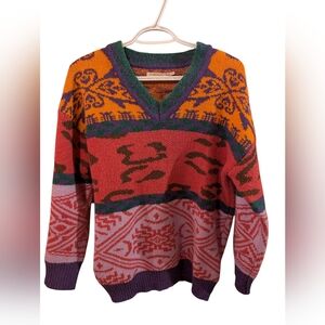 Esqualo Multicolor Patterned Women's Sweater